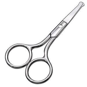Small Scissors With Round Tip Design - Professional Grooming For Hair,